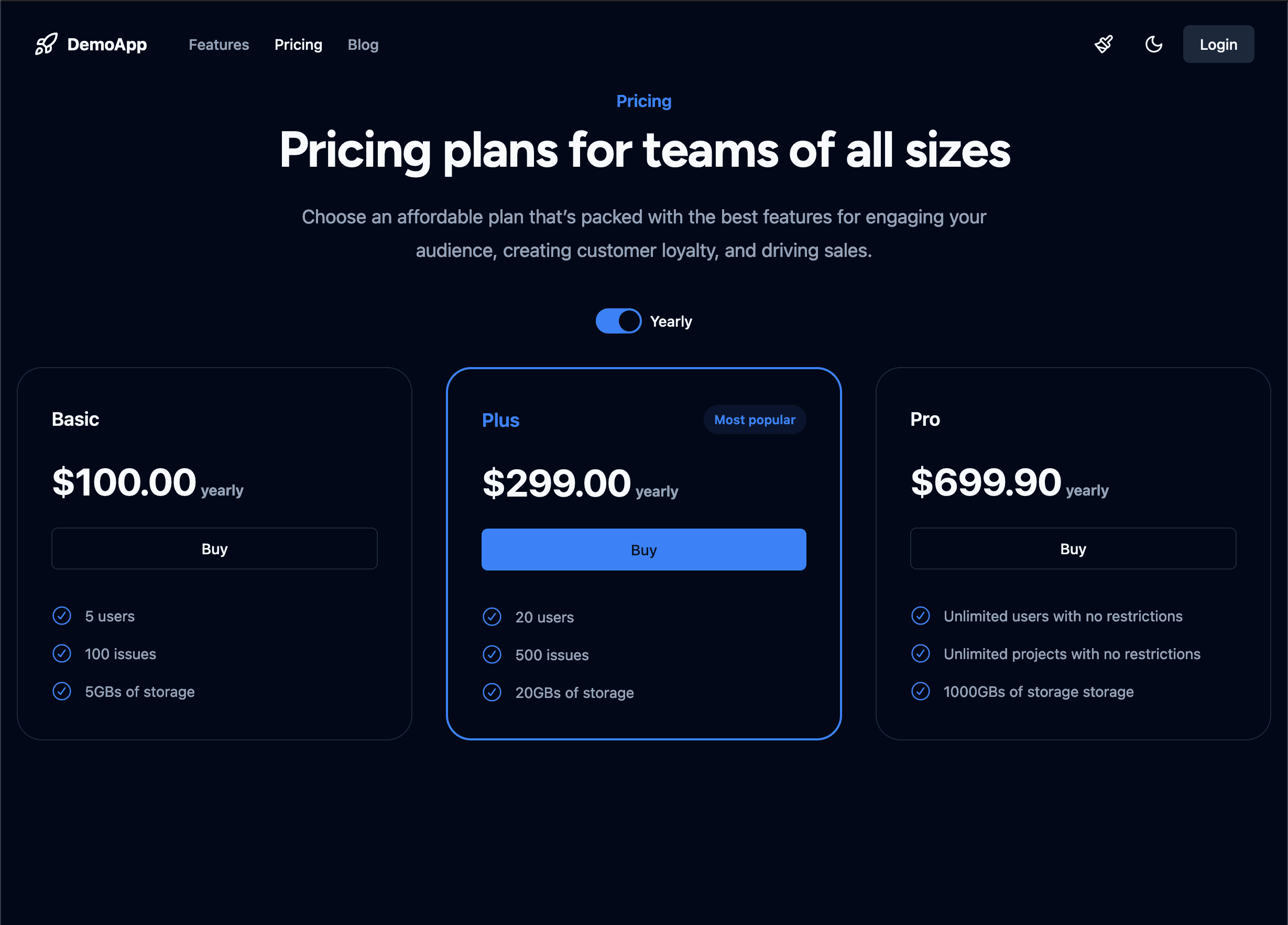 Product screenshot