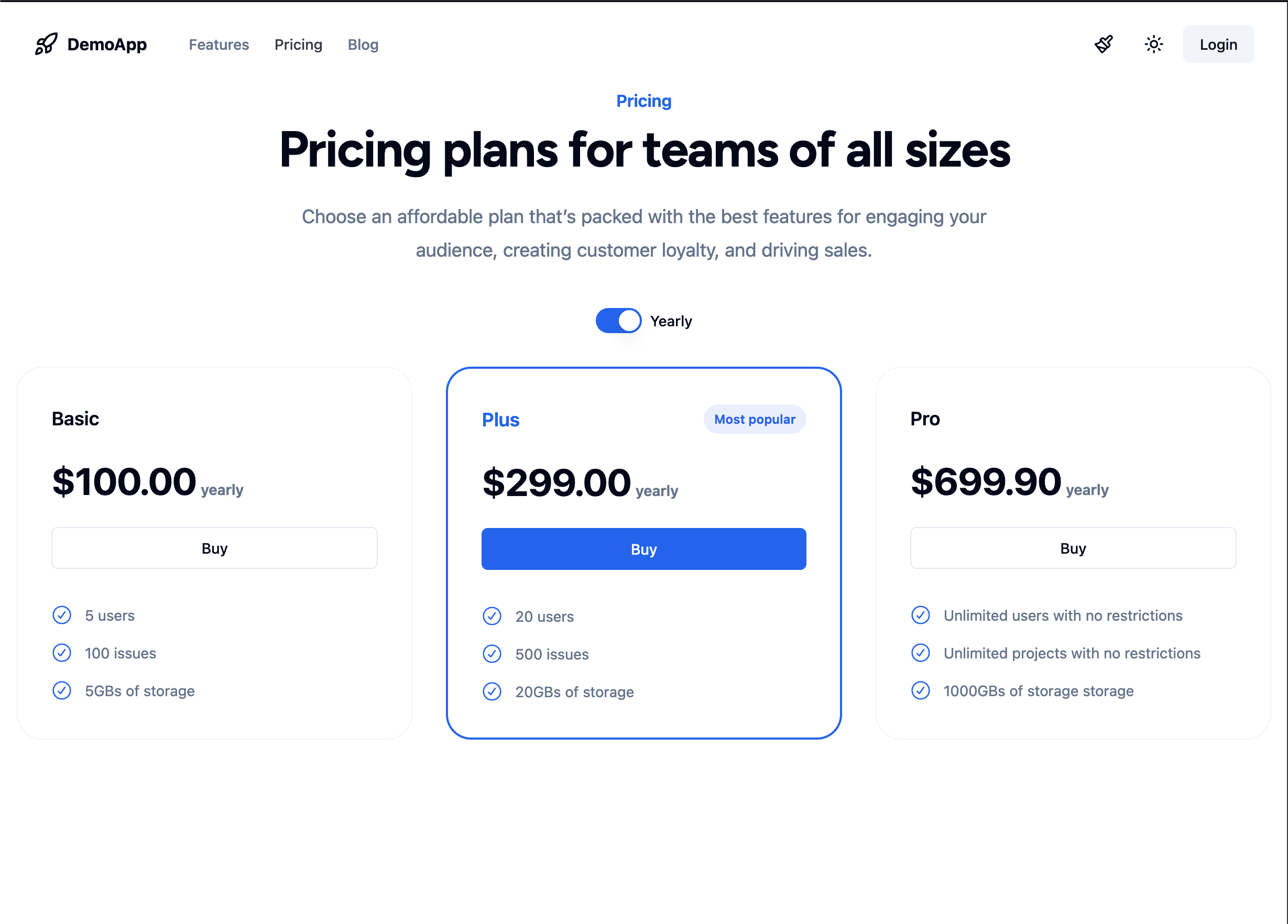 Product screenshot